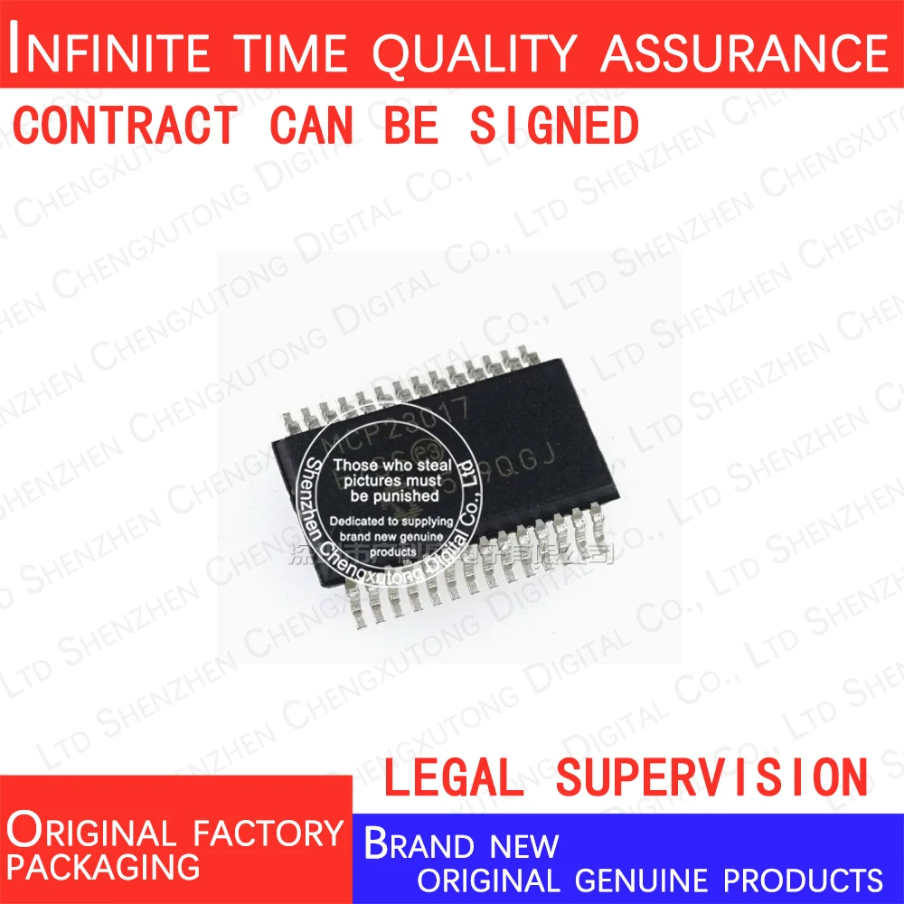 2pcs/lot MCP23017-E/SS MCP23017-E  SOP    100% genuine stock in brand new original packaging
