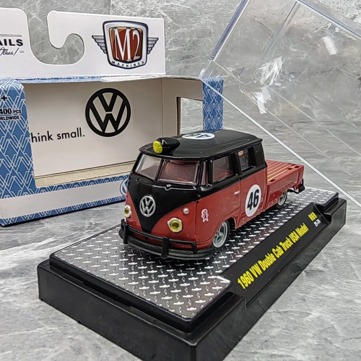 M2 1:64 1960 Volkswagen Delivery Van Usa Die-cast Truck Model