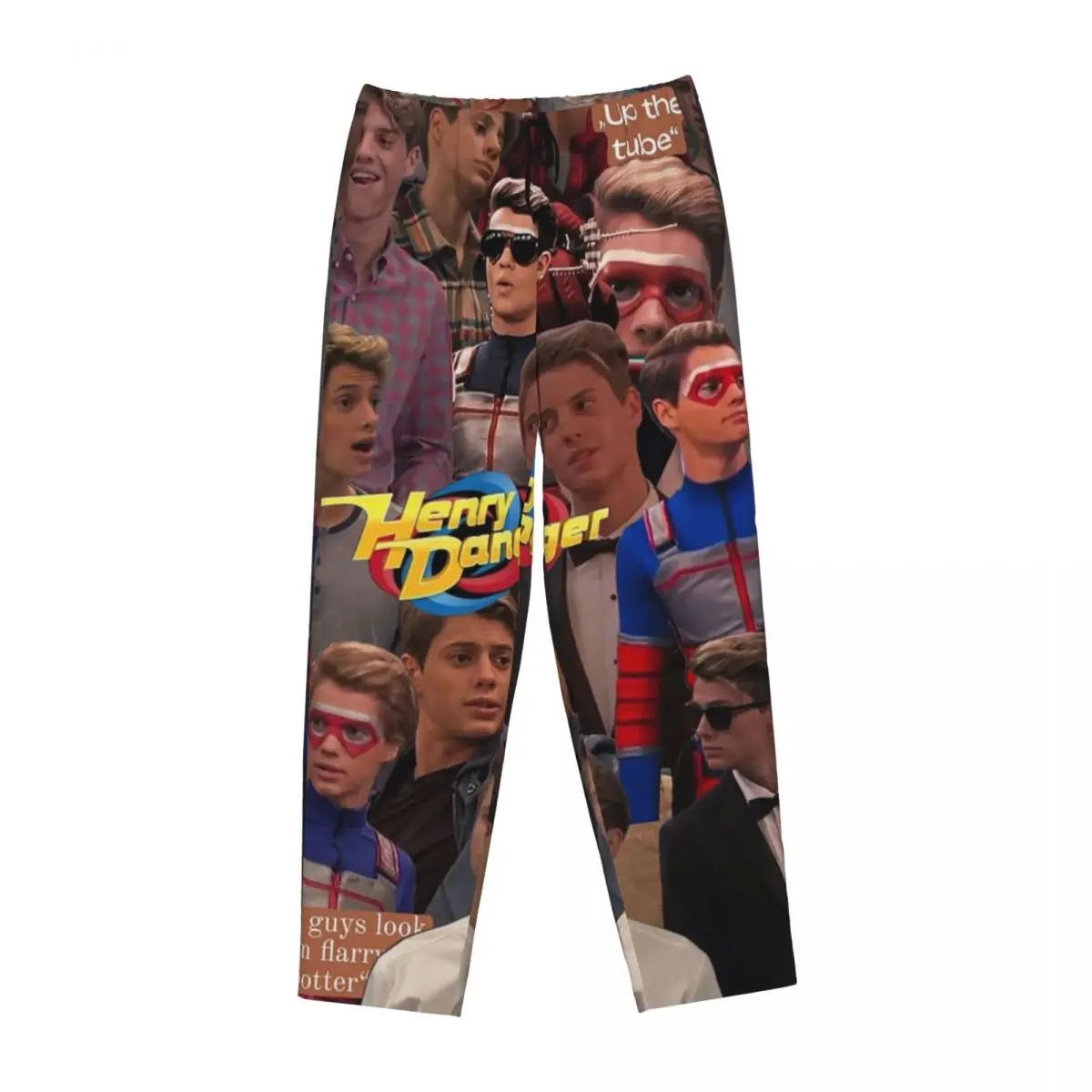 Custom Henry Danger Women Pajama Pants Lounge Sleep Sleepwear Bottoms with Pockets