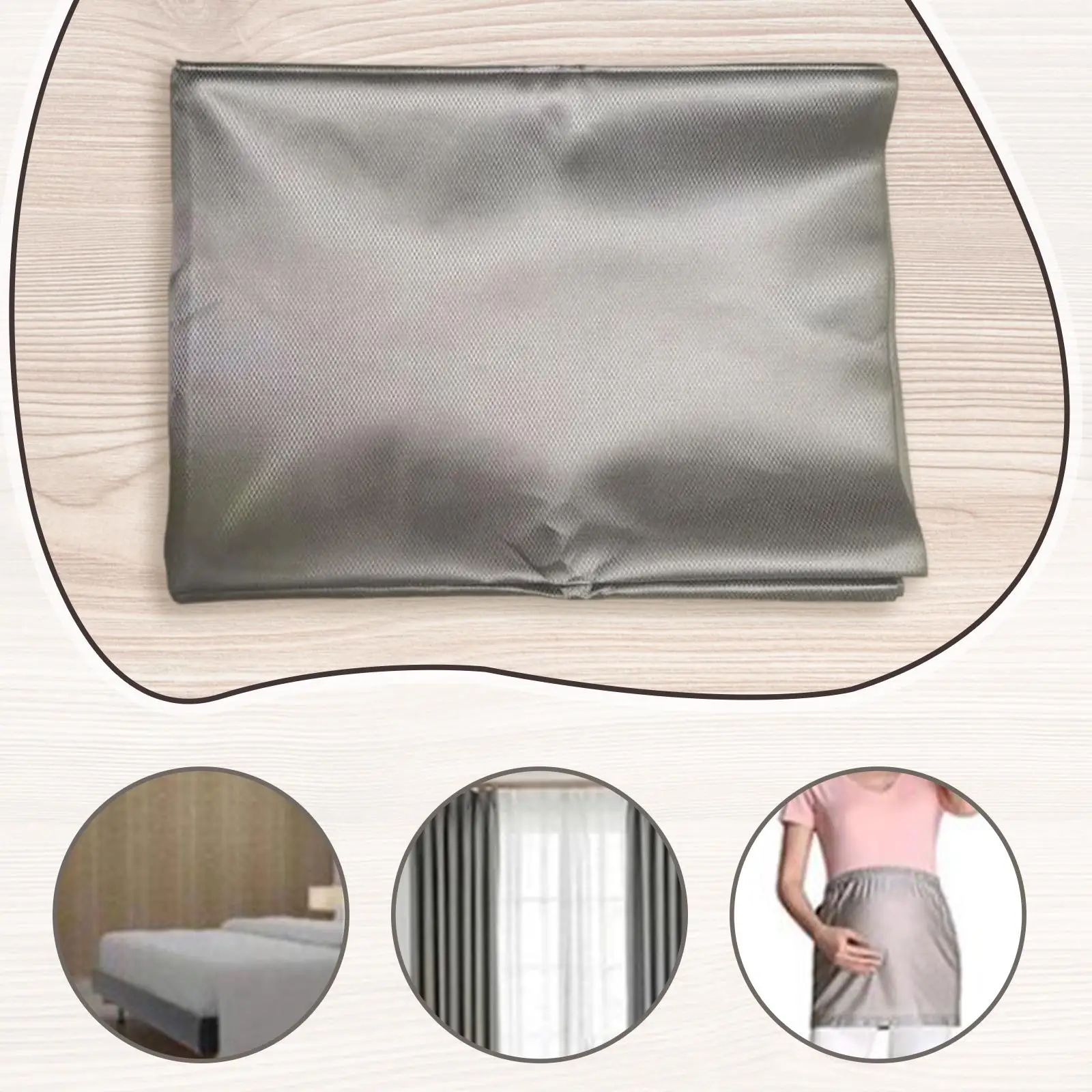 Radiowave Protection Shielding Fabric Durable Conductive Cloth Anti Radiations Blanket Material for Indoor Outdoor