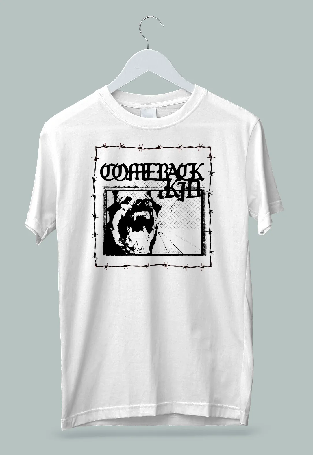 

Comeback Kid Dog Barbed Wire T-Shirt S-2XL