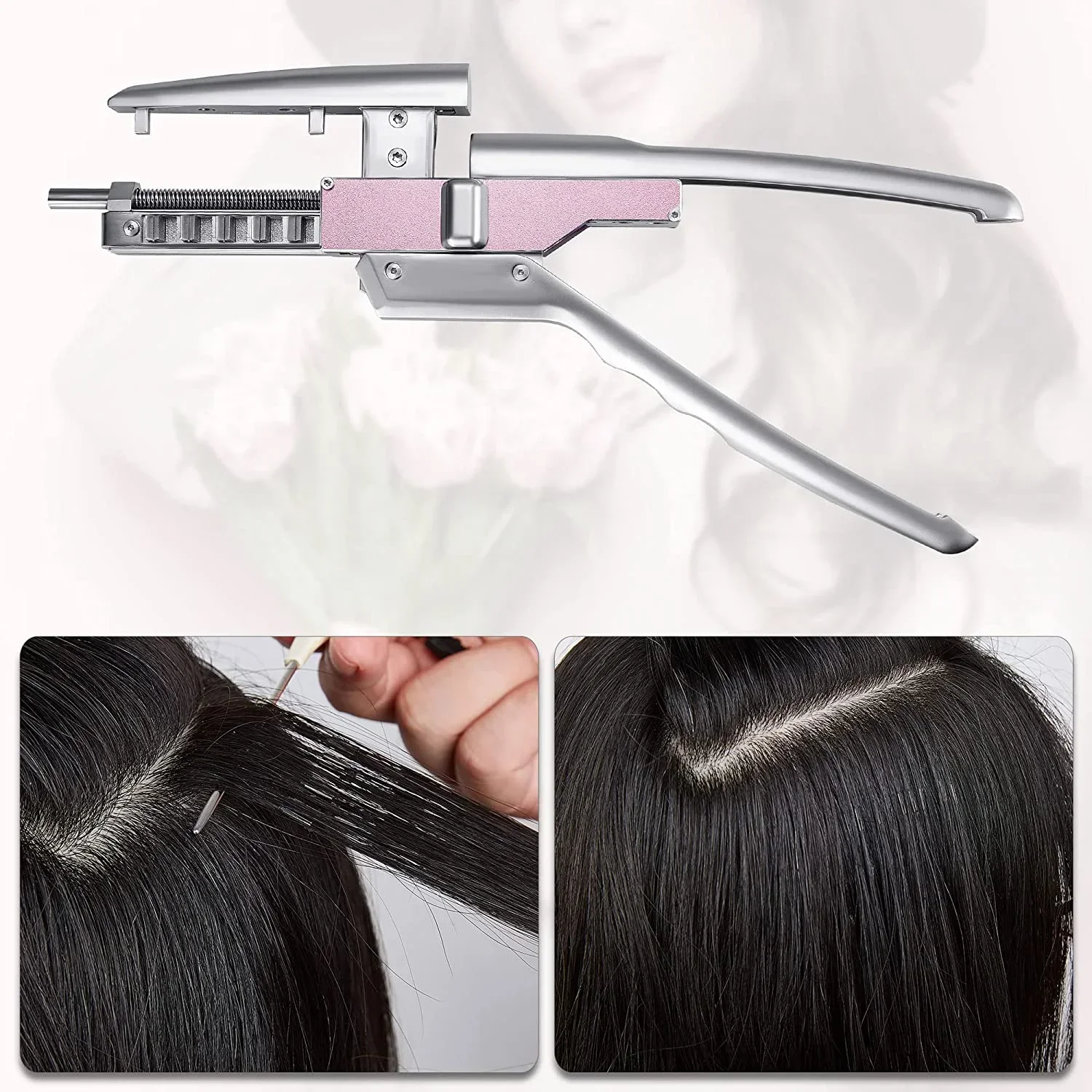 6D Hair Extension Machine Connector Hair Remove Plier Kit 2nd