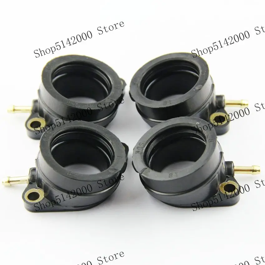 

Motorcycle Accessories Carburettor Interface Adapter Intake Manifold For Yamaha FAZER FZS600 600 1998-2003 5DM-13586-01 4Pcs