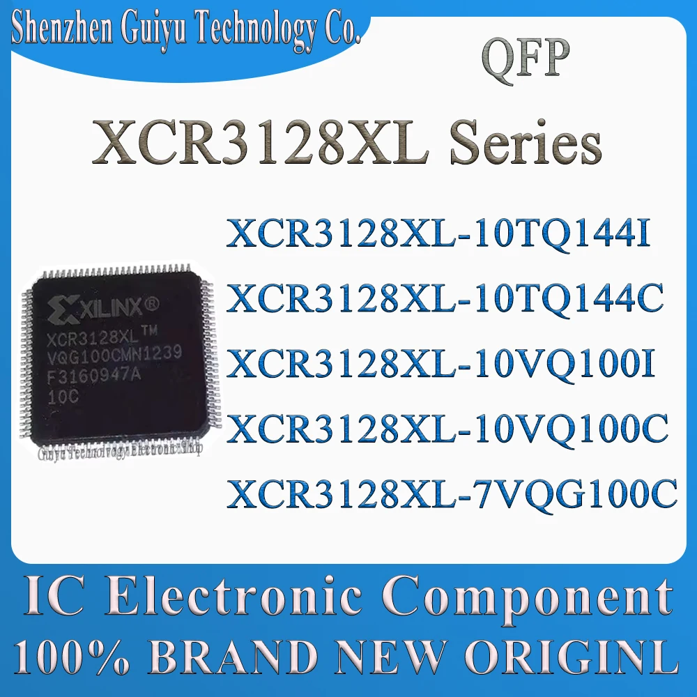 XCR3128XL-10TQ144I XCR3128XL-10TQ144C XCR3128XL-10VQ100I XCR3128XL-10VQ100C XCR3128XL-7VQG100C XCR3128XL-10TQG144I QFP IC Chip