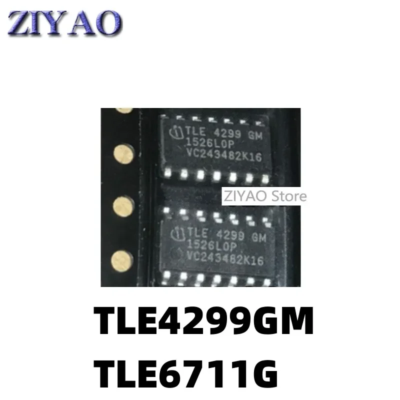 

5PCS TLE4299 TLE6711G SOP14 TLE4299GM TLE4299G
