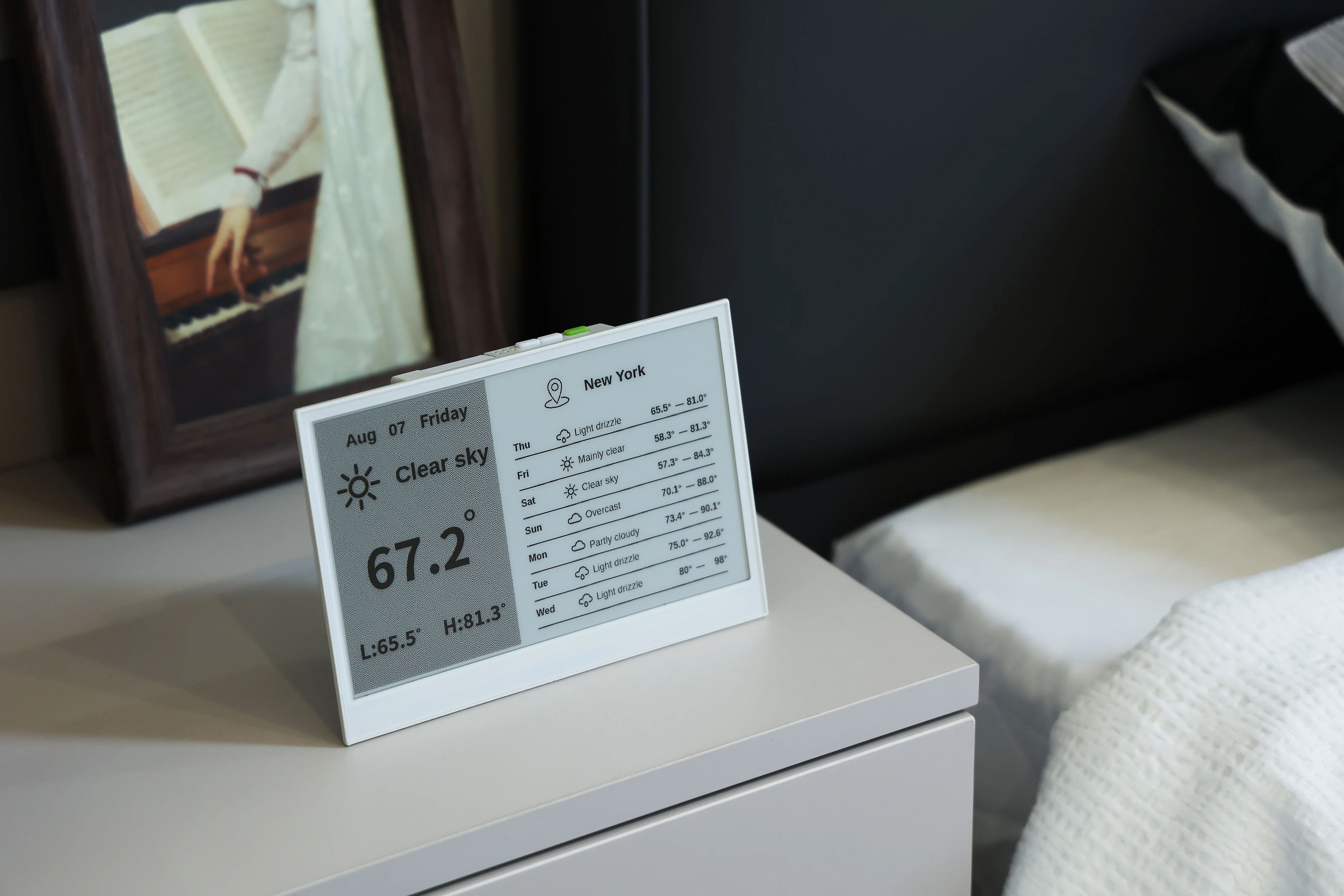 Seeed Studio reTerminal E-Ink ePaper Display ESP32-S3 DIY Customizable Dashboard TRMNL Home Assistant