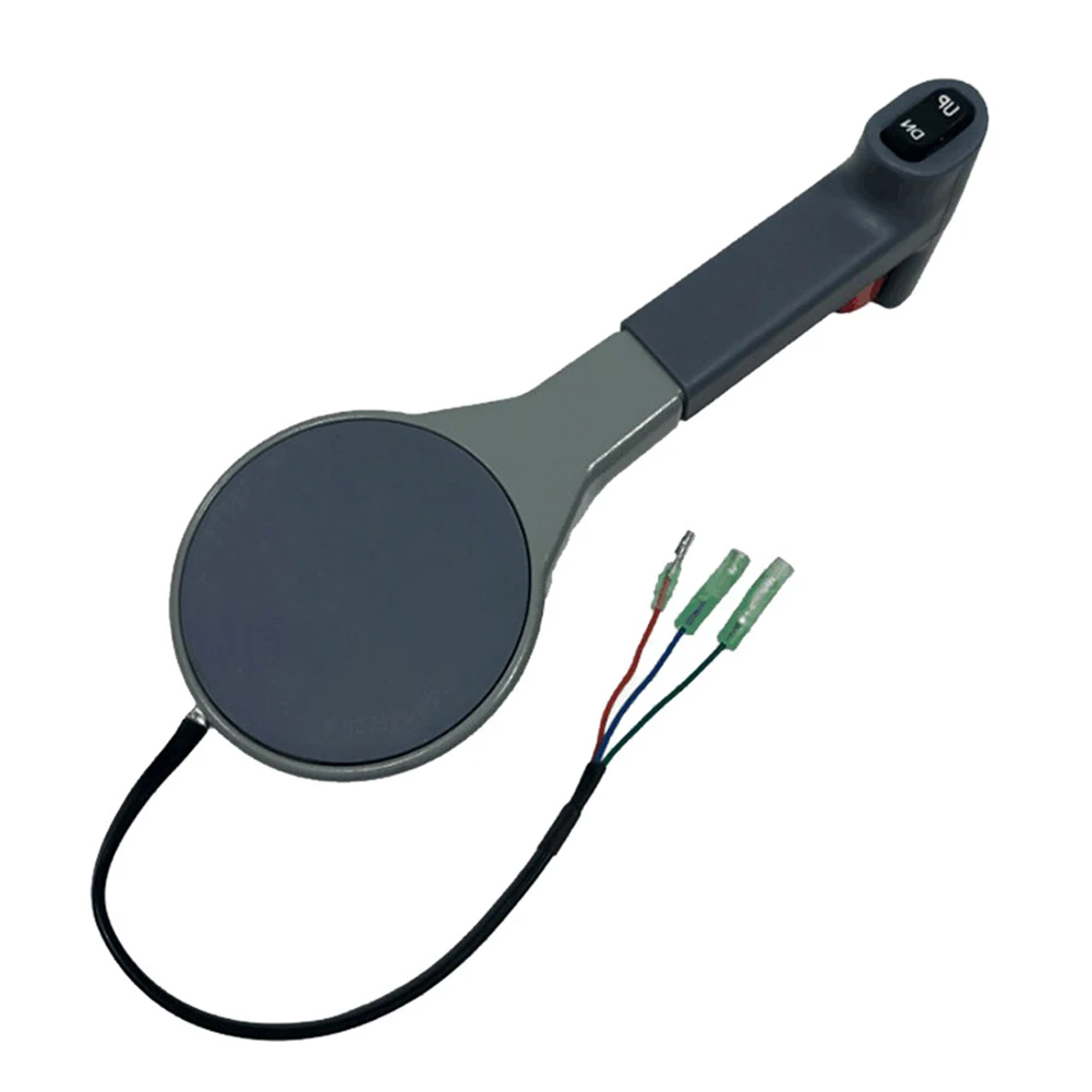 Control Box Handle for Outboard Motor For 703-48205-16 with Lift Function Designed for Optimal Motor Adjustment on Water