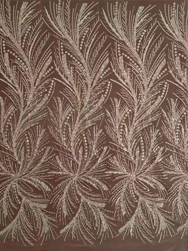 1yard-new-soft-mesh-fabrics-for-clothing-silver-bead-and-sequin-vine-chain-clause-telas-wedding-dress-cheongsam-fabric