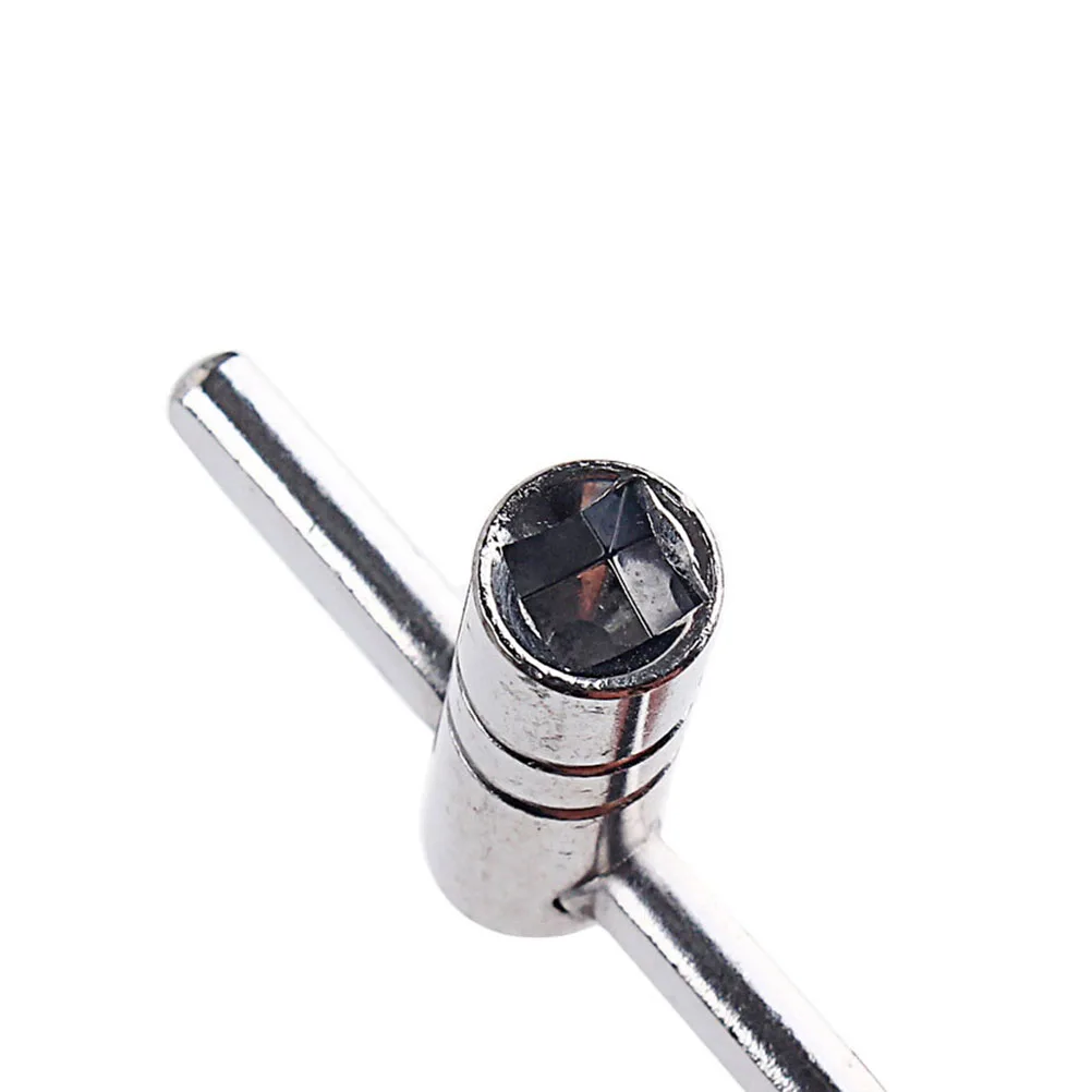 

2pcs T-Shaped Drum Key Wrench Fast Loading Unloading Hand Drummer Metal Lightweight Durable Tuning Key For Drumheads Replacement