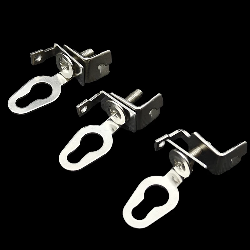 S Fold Curtain Loop Stop of Electric Curtain Track Universal Locking Clip for Automatic Rail Accessories