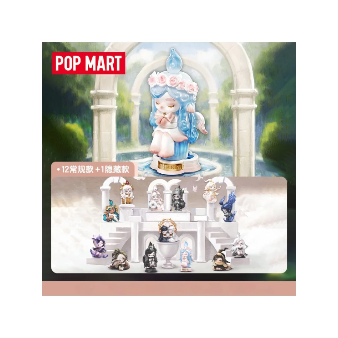 POPMART CHAKA Candle Whisper Series Blind Box Toys Kawaii Anime Action Figure Cartoon Model Home Decor Dolls Girls Gift