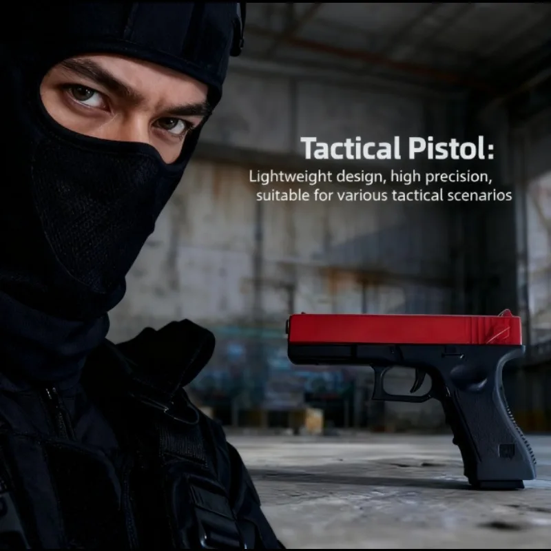 

Пистолет для страйкбола, мягкая пуля, ручной игрушечный пистолет G17, нижний журнал с лазером, игры CS для занятий спортом на открытом воздухе для детей, взрослых, подарок