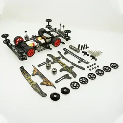 self made Tamiya mini 4WD carbon front rear break roller spancer damper full newer setting for VZ chassis 324