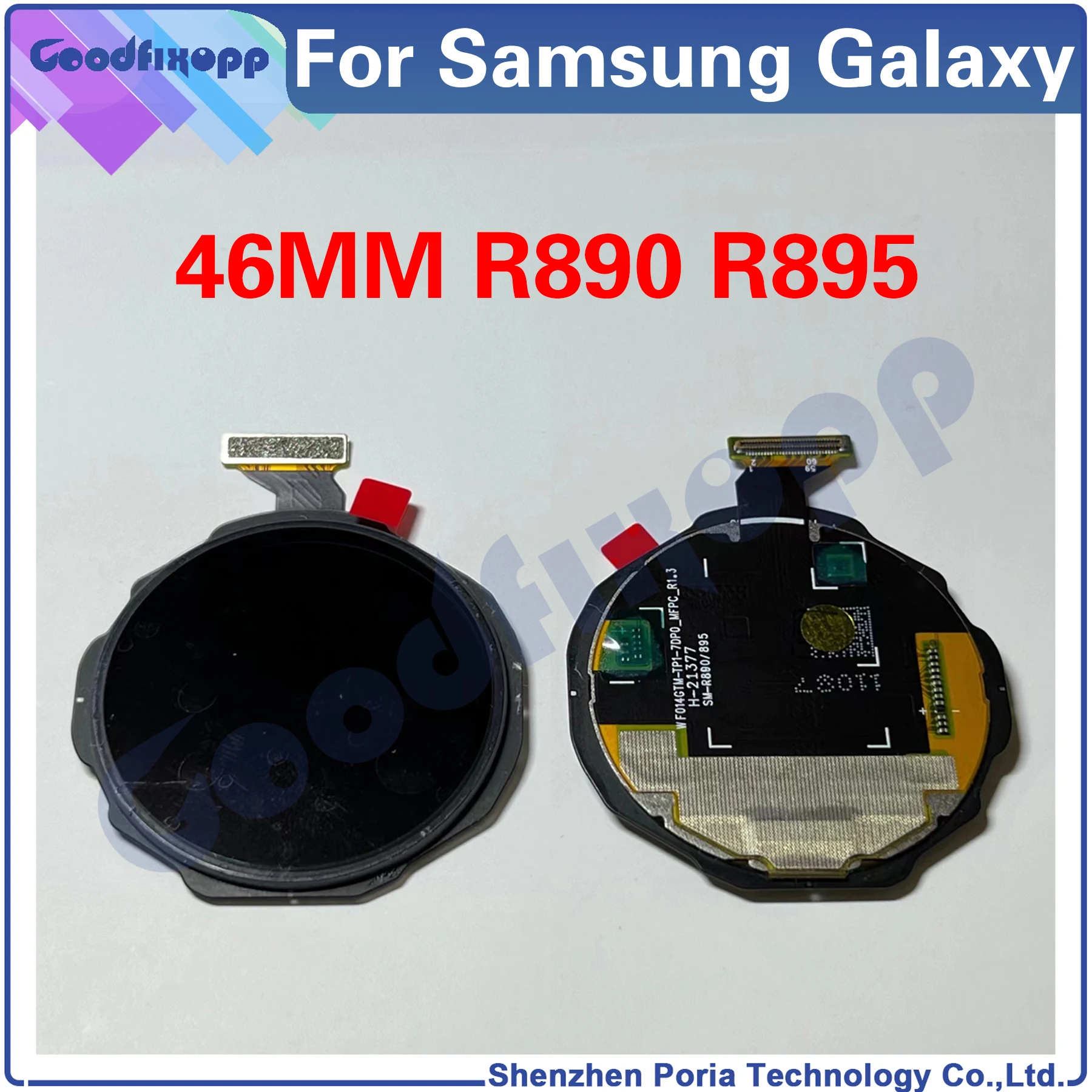 For Samsung Galaxy Watch4 Classic R880 R885 42MM R890 R895 46MM LCD DIsplay Touch Screen Digitizer Assembly Replacement