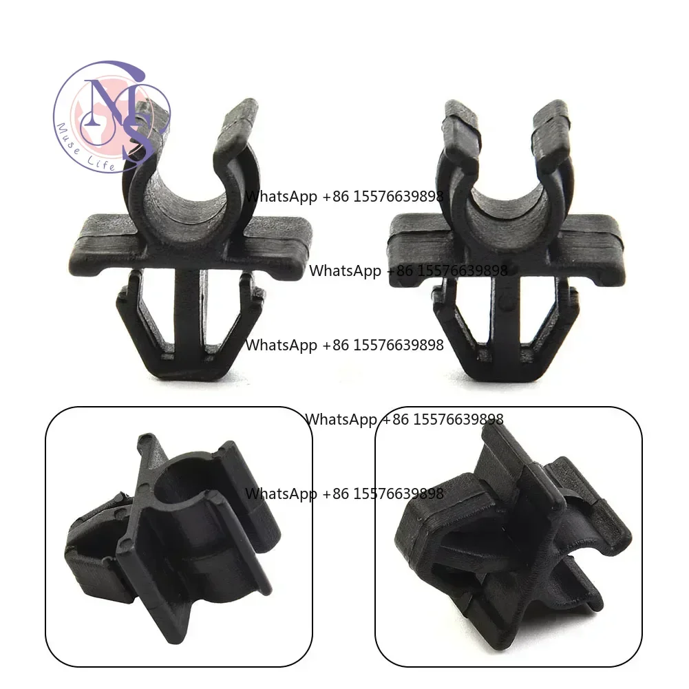 2x Car Clip Rod Clip Black Exterior Hood Hood Panels Parts 2 Pcs Plastic Prop 2x Truck Accessories Accessory Car Cars