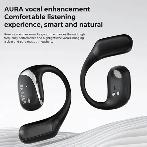 Original ERAZER X9 Wireless Headphones OWS HiFi Stereo Sports Open Bluetooth Earphones with Mic Call Noise Reduction Waterproof