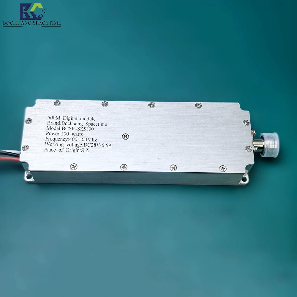 وحدة التحكم FPV ذات النطاق العريض 100 وات 100 م - 1100 م، وحدة المركبات الجوية الرقمية بدون طيار RF، تستخدم لحماية وحدة حلقة النظام