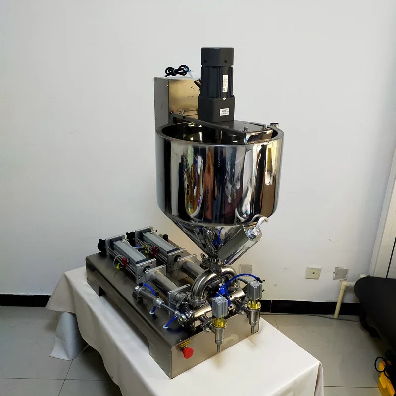 

Liquid Filling Machine Stainless Steel Pneumatic Quantitative Juice Filling Machine Beverage Packaging Filling Machine