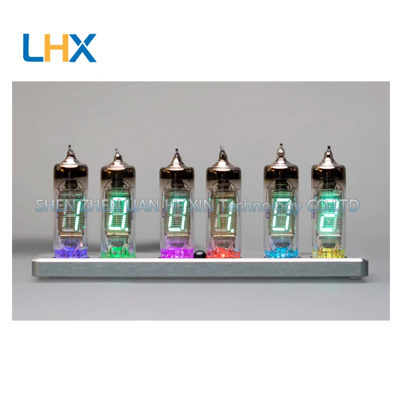 IV-6 Fluorescent Electron Tube Clock Creative Digital WiFi Desktop Desktop-Type Smart High-Precision Retro new