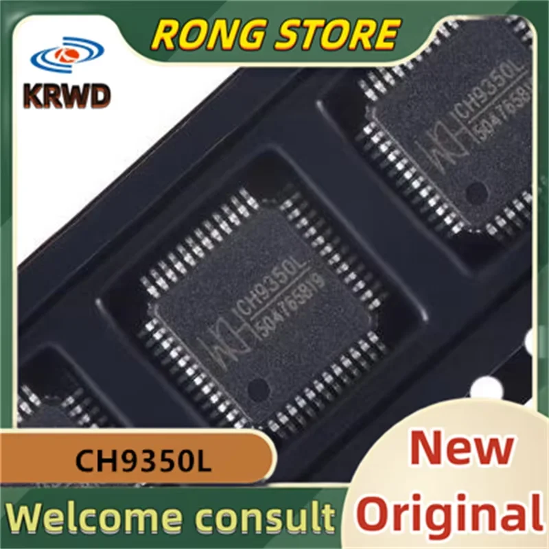 (5PCS)  New and Original Chip IC CH9350L  CH9350 LQFP-48