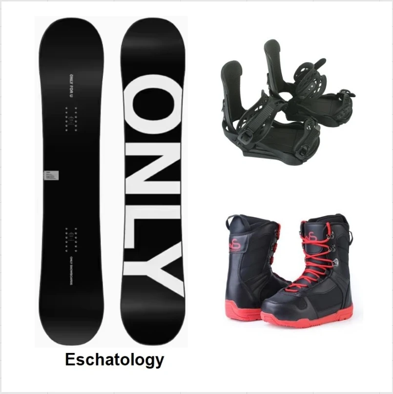 Hot Sale All Mountain Park Snowboards Free Ride Cheap Snowboard set for Adults