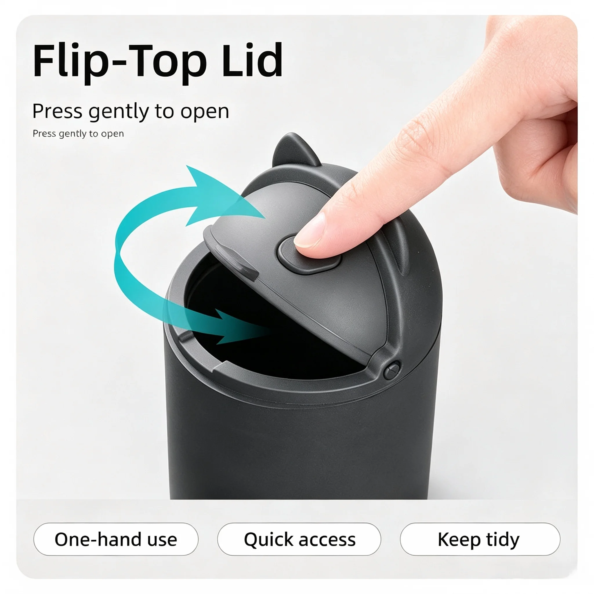 Silicone Garbage Cup For Tesla Model Y Juniper 2025 Central Control Storage Box Trash Can Organizer Car Interior Accessories