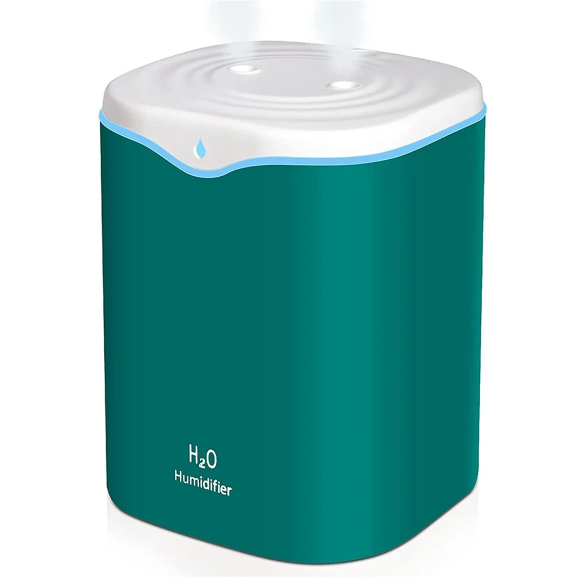 Humidifiers for Bedroom, 2.2L Cool Mist Humidifiers for Bedroom, USB Portable Desk Humidifier, Quiet Ultrasonic,Green