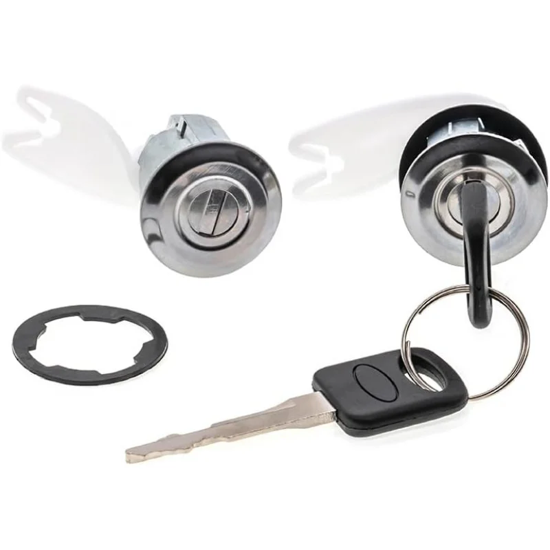 

Front Door Lock Cylinder & Keys Set for Ford F-150 F-250 F-350 Super Duty Explorer Ranger E-150 E-250 E-350,oem5090051-01