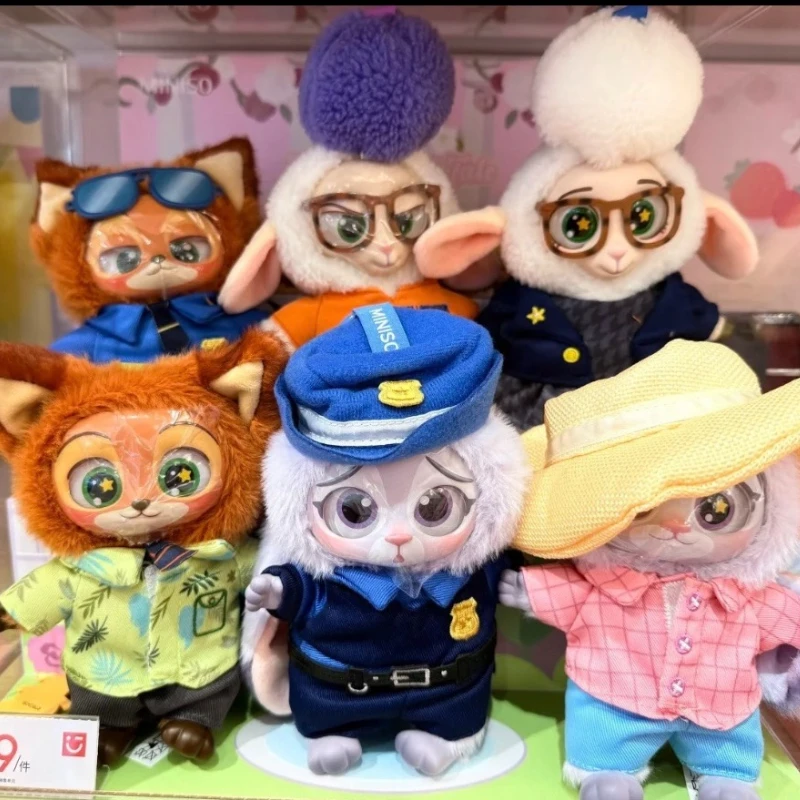 ディズニー ズートピア ビニール ブラインドボックス かわいい漫画キャラクター ビニールぬいぐるみ サプライズペンダント ミステリーボックス トレンディギフト