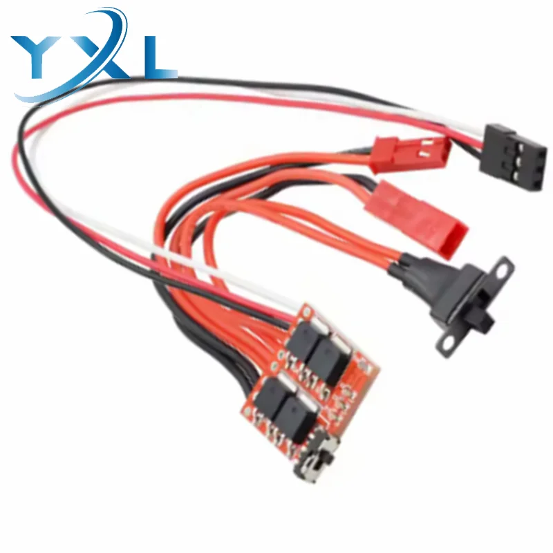 Bidirectional brush ESC with brake 10A 20A 30A Non-brake switchable RC RC model car boat