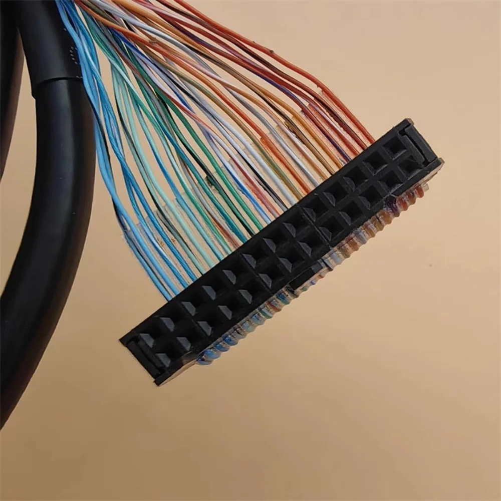 for FANUC 26-Core I/O Connection Cable Flat Cable FX-26BB CNC Machine Tool Connection Cable Flat Wire 1-to-1
