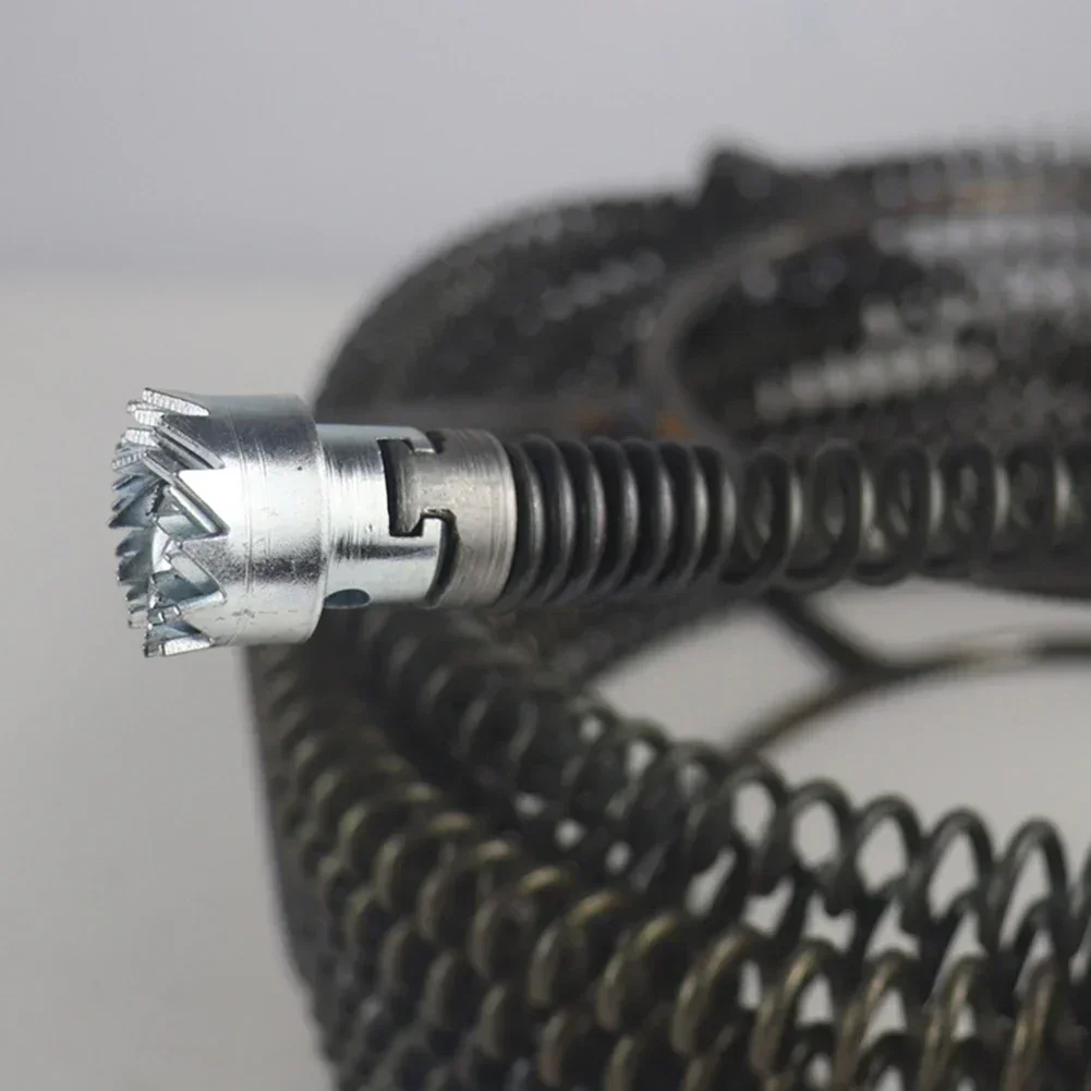 Imagem -05 - Dispositivos de Draga de Tubulação Peças 16 mm Máquina de Broca de Mola Limpador de Drenagem Cortador Conector Ferramentas Faça Você Mesmo para Casa Problemas de Bloqueio de Tubulação