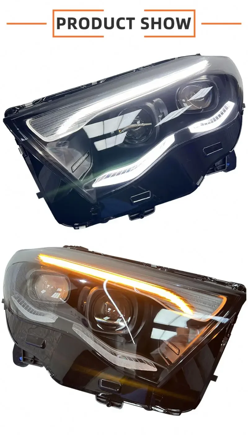MJ for Car Auto Parts Front Light E-Class W214 Headlight 2024 2025 Head Light Upgrade LED Head Lamp
