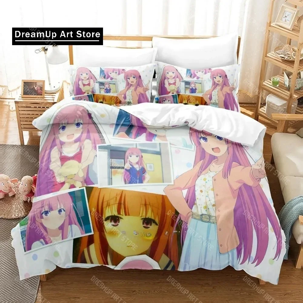 

Fashion 3D Print Kawaii Girls OreShura Bedding Set Cartoon Anime three-piece set Adult Kid Bedroom Duvet cover Sets Home Textile