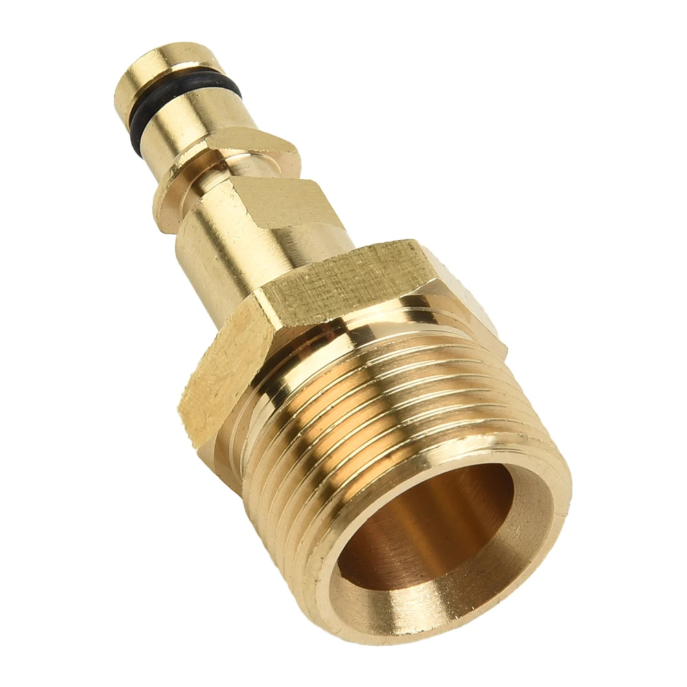 High Pressure Washer Hose Adapter M22 High Pressure Pipe Quick Connector Converter Fitting Quick Connect Plug-In Nipple