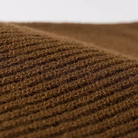 Dam Stickad Mössa Regnbågsfärgad Termisk Öronlapp Vinter Varm Stretchig Plus Size Slouchy Virkad Mössa 8 best sales virkad mössa - №4