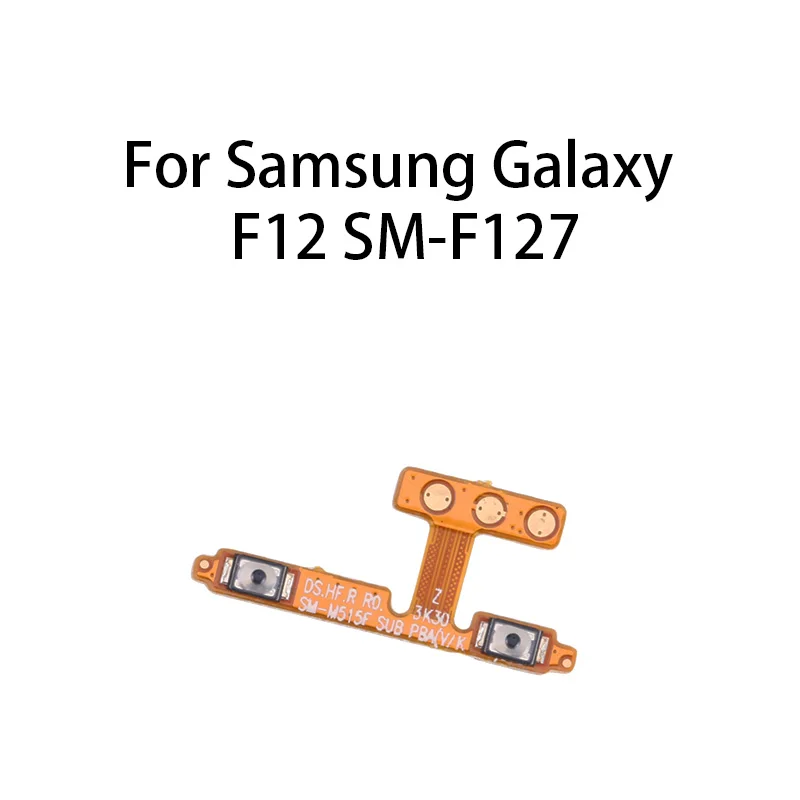 

Power ON OFF Mute Switch Control Key Volume Button Flex Cable For Samsung Galaxy F12 SM-F127