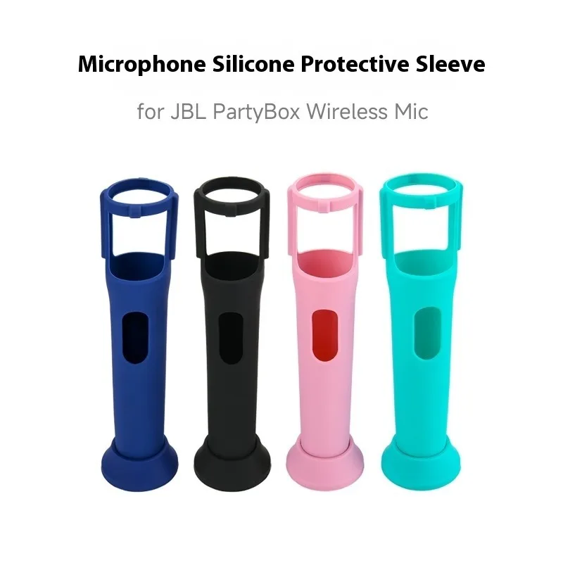 Étui en silicone pour micro sans fil JBL PartyBox, étui pour micro sans fil