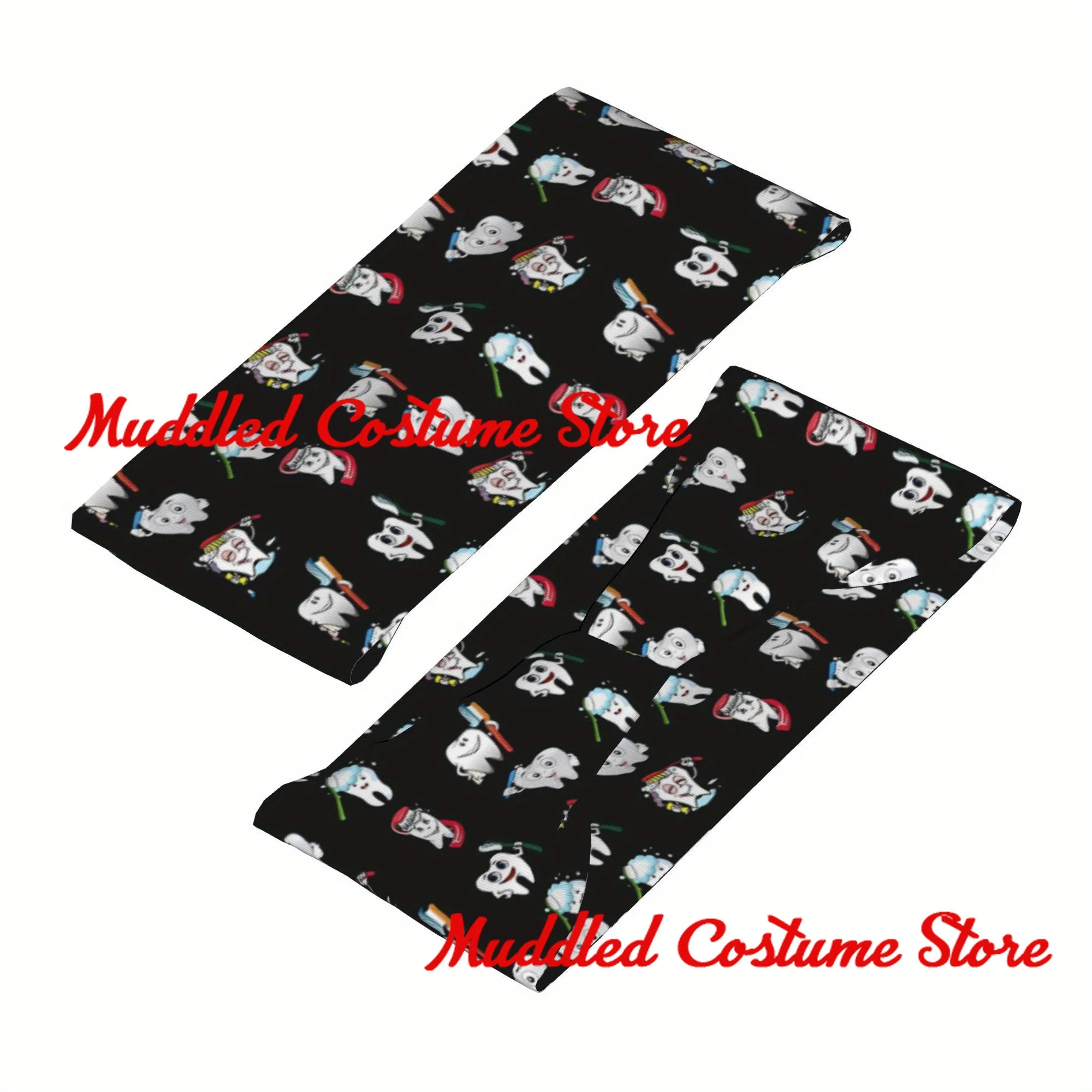 عصابة رأس لشخصية الأسنان الكرتونية، عصابة رأس رياضية لليوجا واللياقة البدنية، عصابة رأس مطاطية