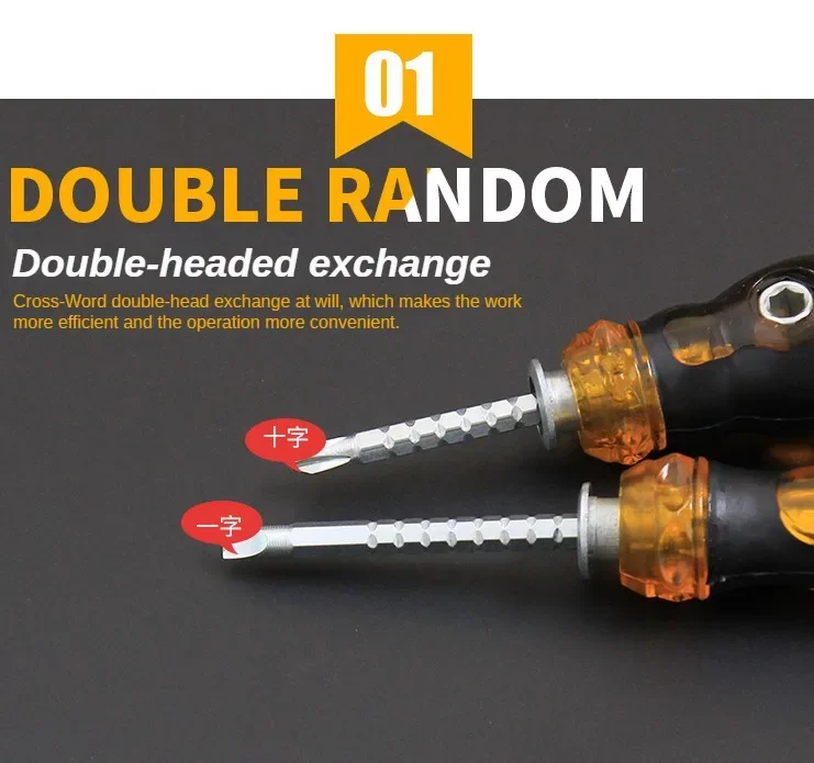 Ratchet Screwdriver Quick Bolt Driver 1/4 Inch Hex Ratchet Bit Handle Adjustable Forward Reverse Hand Tools screwdriver bit set