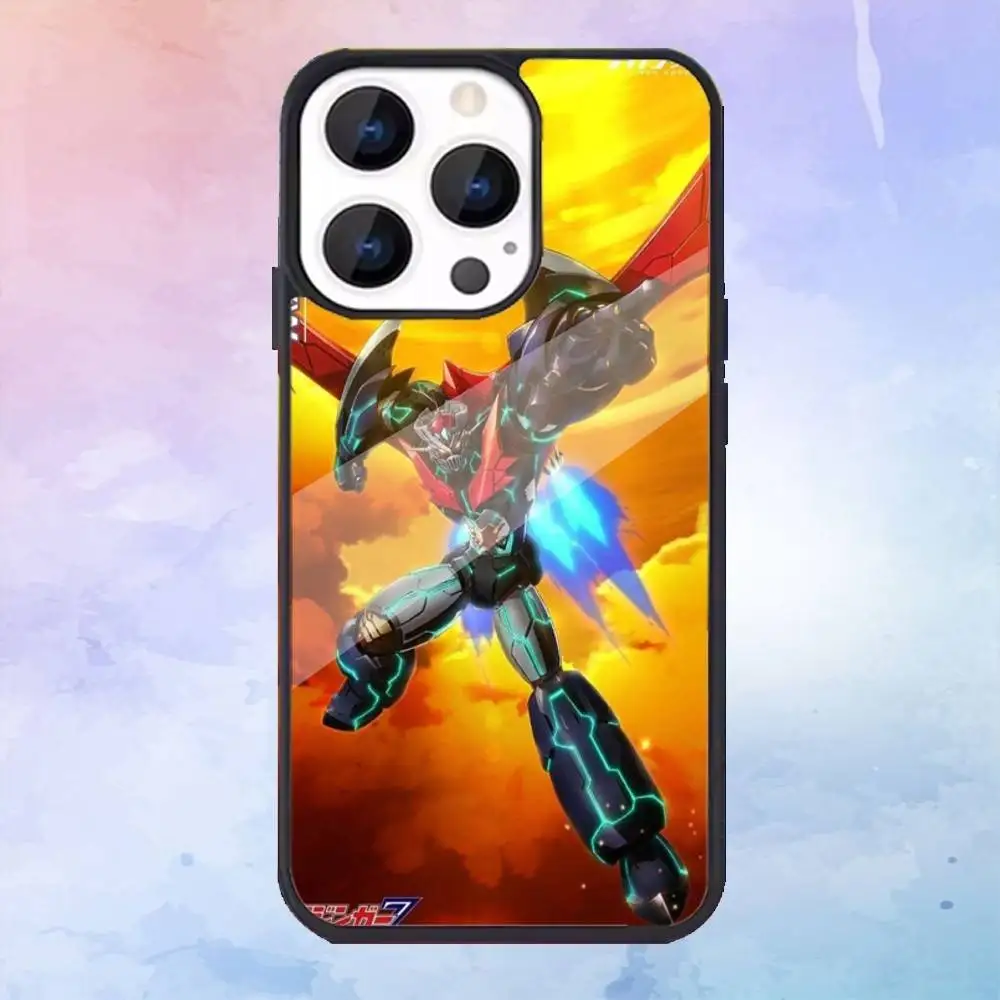 Coque de téléphone UFO Robot g-ororak pour iPhone17,16,15,14,13,12,11 Plus,Pro Max, charge sans fil magnétique Magsafe