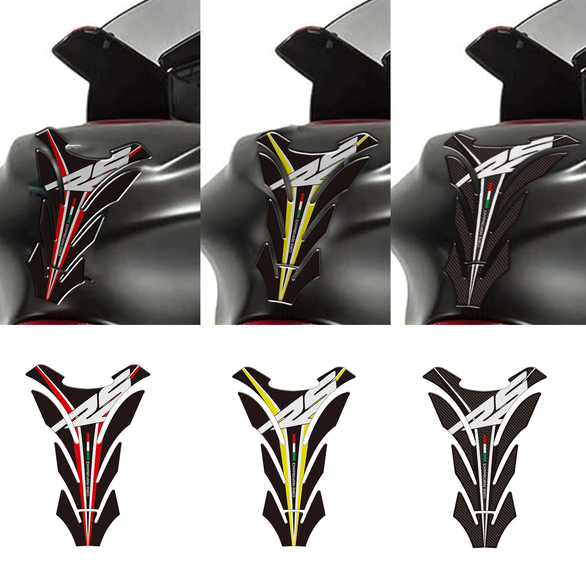

Motorcycle Stickers 3d Protective Sticker Packs For Aprilia Rs Motorcycle Accessories