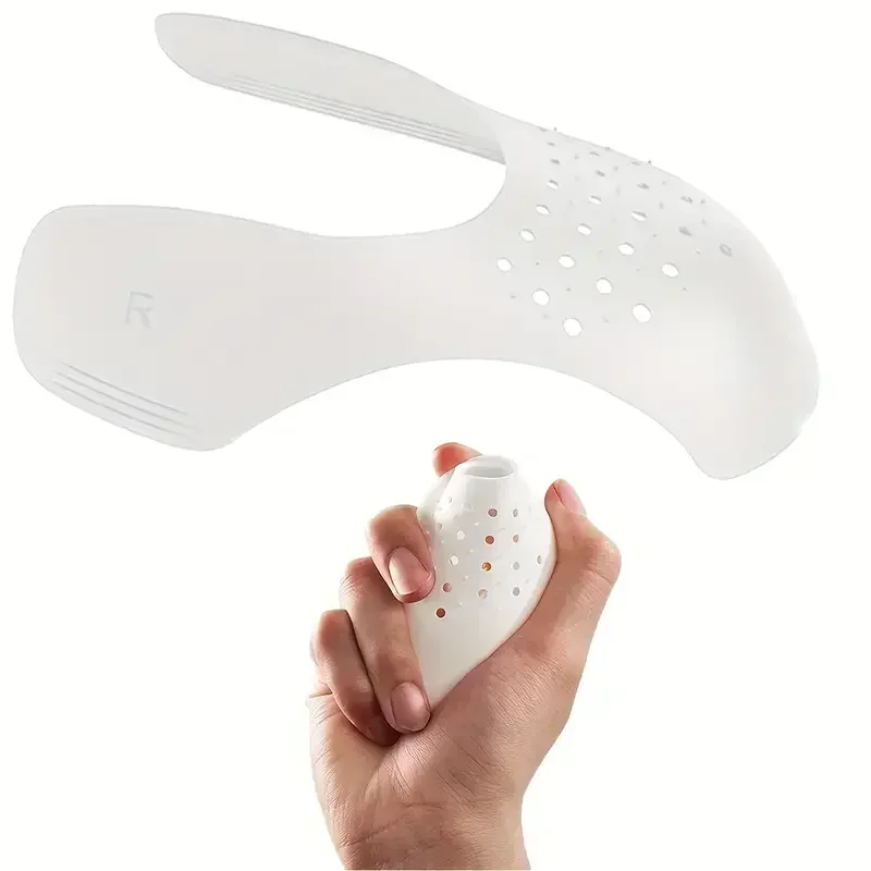 2 Pair Anti Crease Shoe Head Protector for Casual Sneaker Anti Wrinkle Shoe Toe Caps Support Stretcher Expander Shoes Protection