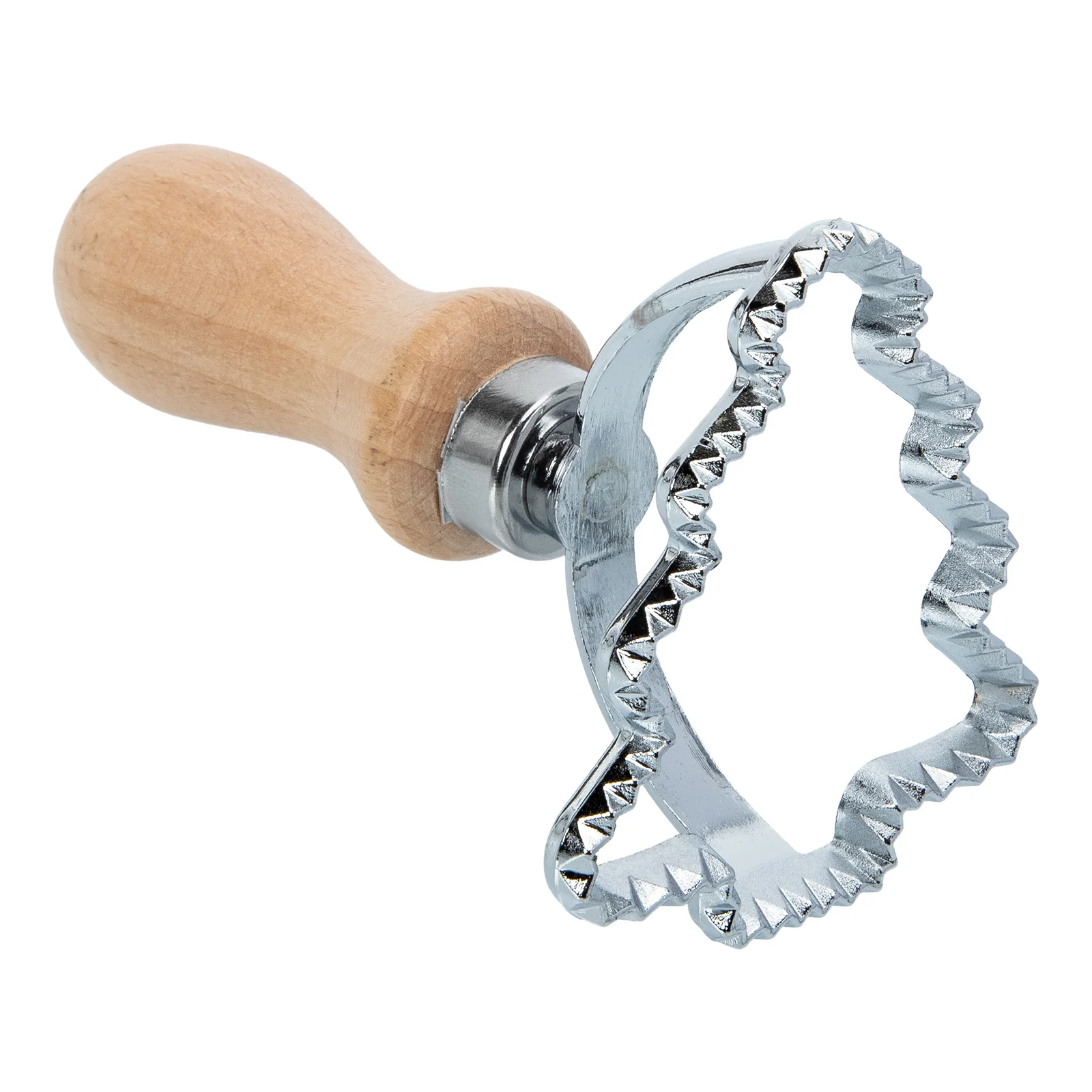 Taglierina per biscotti in lega di zinco Stampo per involucro per gnocchi Biscotti Forniture per cottura fai-da-te Forme creative per biscotti al cioccolato