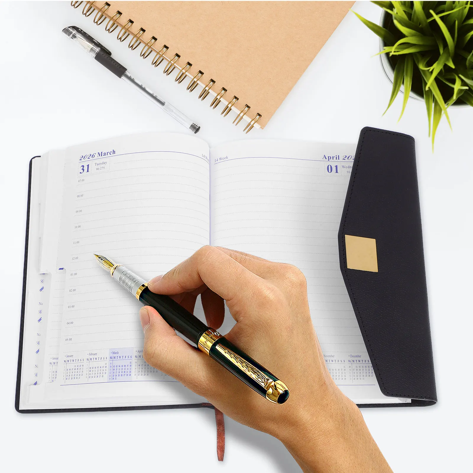 365-Day Daily Planner Thick Pa - đánh giá và giá Home Office 365