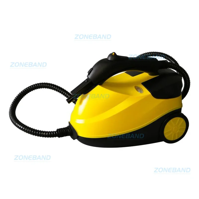 Canister Steam Cleaner เครื่องกำเนิดไฟฟ้าความดันอุณหภูมิที่ใช้ในครัวเรือน Mop หัวฉีดน้ำไฟฟ้าสำหรับห้องครัวชั้นรถยนต์สิ่งสกปรก