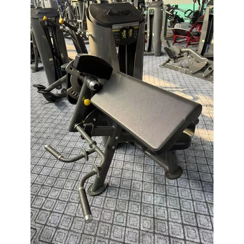 Hot Sale Adjustable Dual-Function Steel Preacher Curl/Triceps Extension Commercial Use Gym Selectorized Pin Load Machines Direct