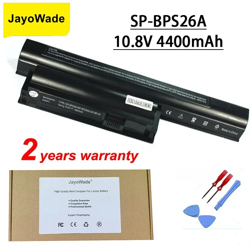 Smart Laptop Battery for Sony Vaio Bps26 VGP-BPL26 VGP-BPS26 VGP-BPS26A SVE14A SVE15 SVE17 VPC-CA VPC-CB VPC-EG VPC-EH Batteries