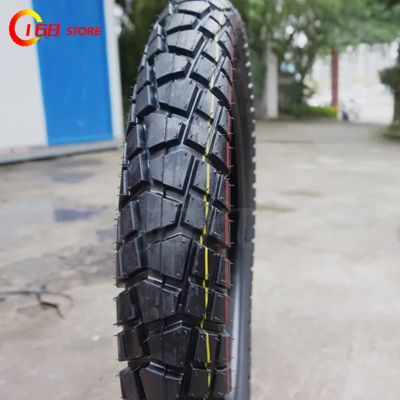 Off road motorcycle tires, front 80/100-19, rear 120/90-16, turtle back large pattern  inner and outer tires