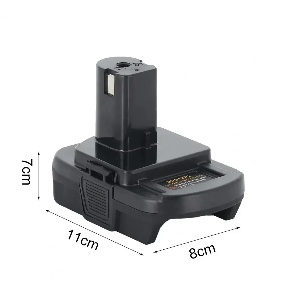 Imagem -06 - Adaptador do Conversor da Bateria de Bps18rl para Preto & Decker Cabo Porter Stanley 20v Bateria de Lítio Máxima para a Bateria de Ryobi 18v P108